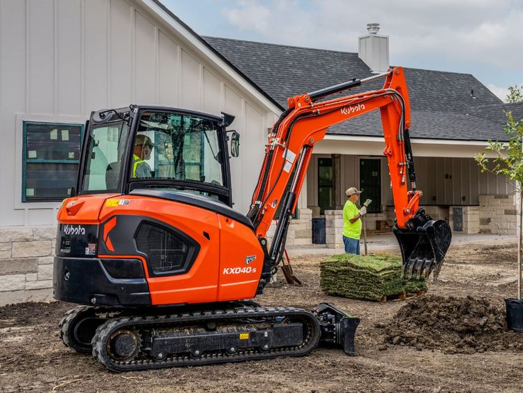 Kubota construction equipment