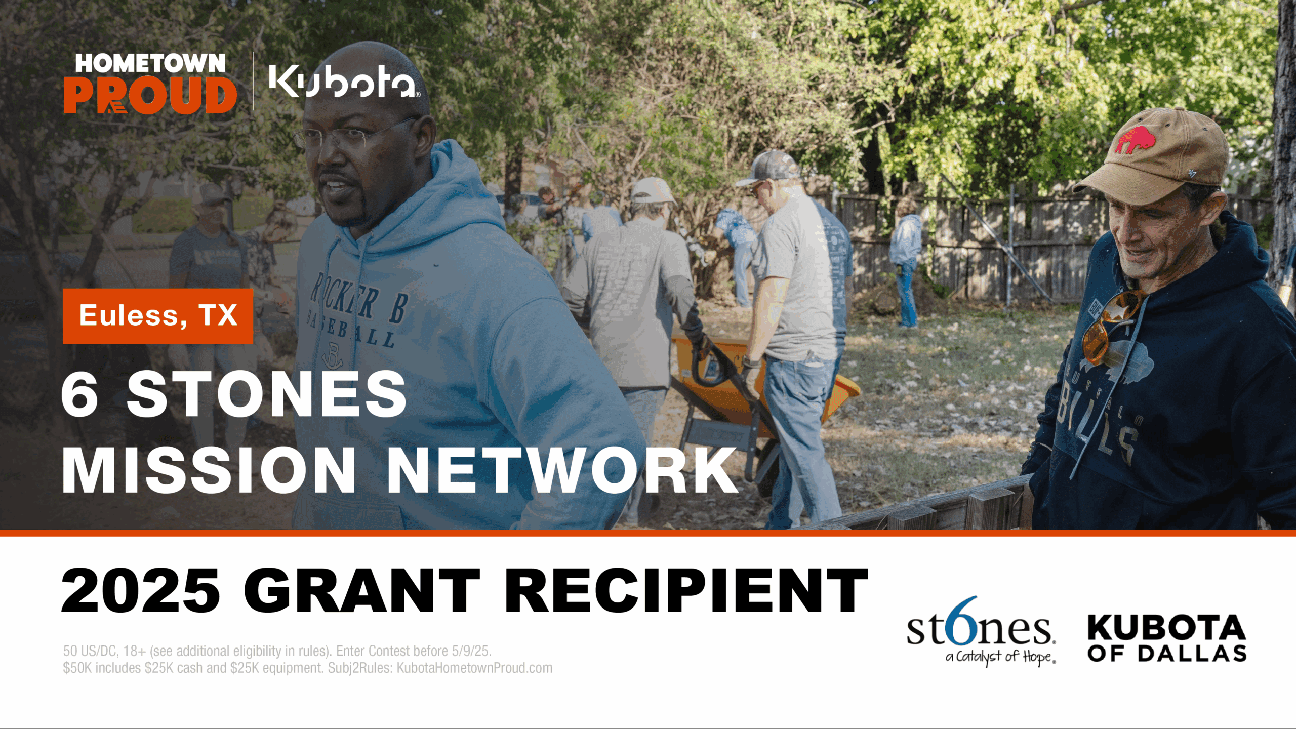 6 Stones Mission Network - 2025 Grant Recipient